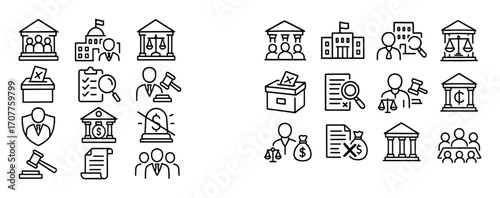 Government Branch Icons