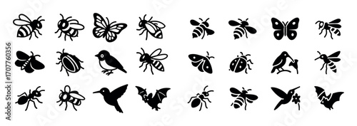 Isometric Wildlife Icons