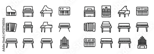 Minimalist Musical Icons