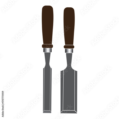 wood chisels icon
