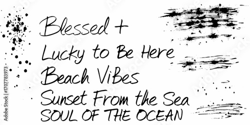 Blessed lucky to be here beach vibes sunset from the sea soul of the ocean