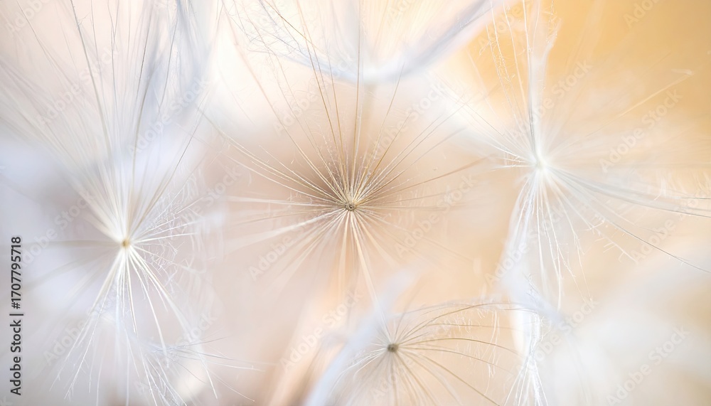 Naklejka premium Dandelion background