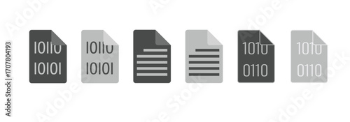 File format extensions digital file format document icons