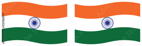 India national flag icon. India flag round button vector. PNG on transparent background.

