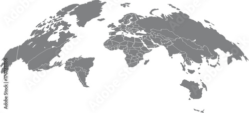 grunge world map