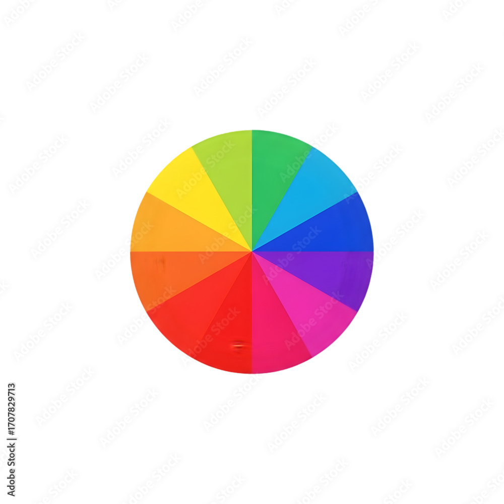 Obraz premium colorful pie chart