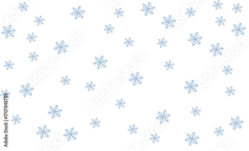 christmas background with snowflakes