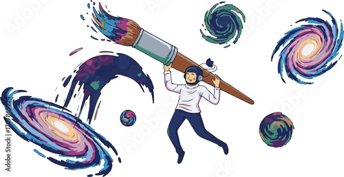A vibrant vector illustration of a silhouette of a soccer player with ball on an abstract background captures the energy of the sport