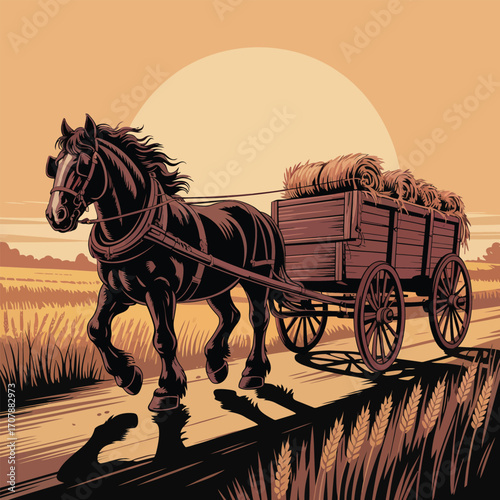 Muscular Man Silhouette Illustration Lifting Dumbbells Design in Black Art Style on Transparent Background for Fitness Projects