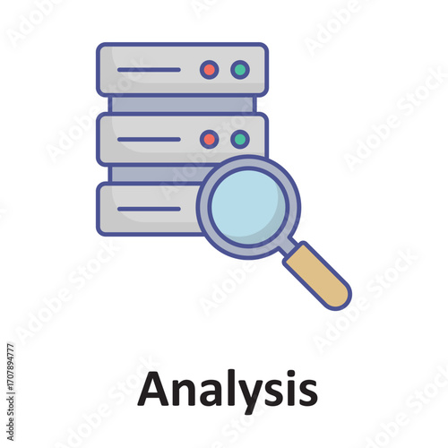 Data hierarchy Vector Icon which can easily modify or editData hierarchy Vector Icon which can easily modify or edit
