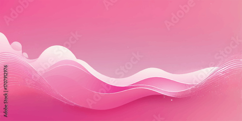 A vibrant abstract background with swirling pink and purple waves