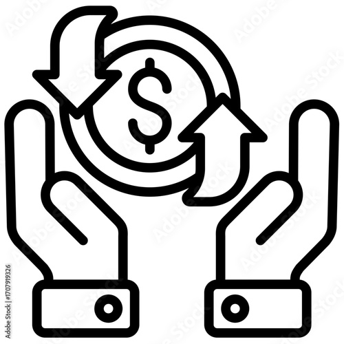 Return Growth Icon