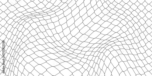 Mesh texture for fishing nets. Seamless pattern for sportswear or soccer goal, volleyball net, basketball hoop, hockey, athletics. Abstract net background for sports