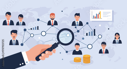 Global talent acquisition and recruitment with data driven strategies 