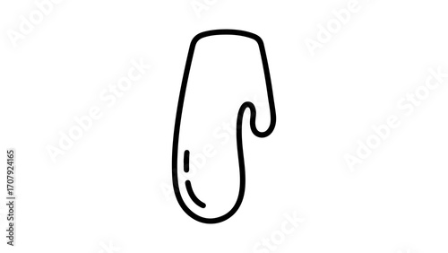 Paper clip with transparent background
