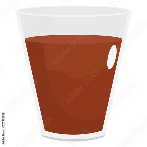 A refreshing glass of iced tea sits on a table with a sunny garden backdrop, inviting relaxation