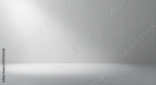 Wallpaper Mural Empty white studio backdrop with soft lighting creating a minimalist and modern aesthetic perfect for product placement and design Torontodigital.ca