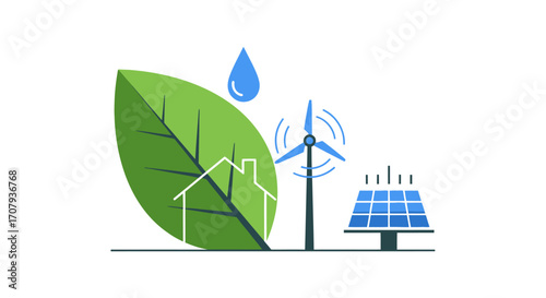 Green energy solutions for sustainable living and environmental protection.