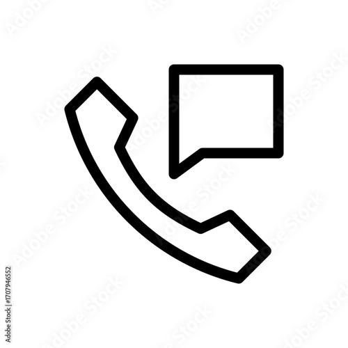 Contact us and communication icon. Contact information icon for business card. Vector illustration