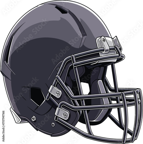 Vector, illustration, American football sports helmet, poster, abstract background