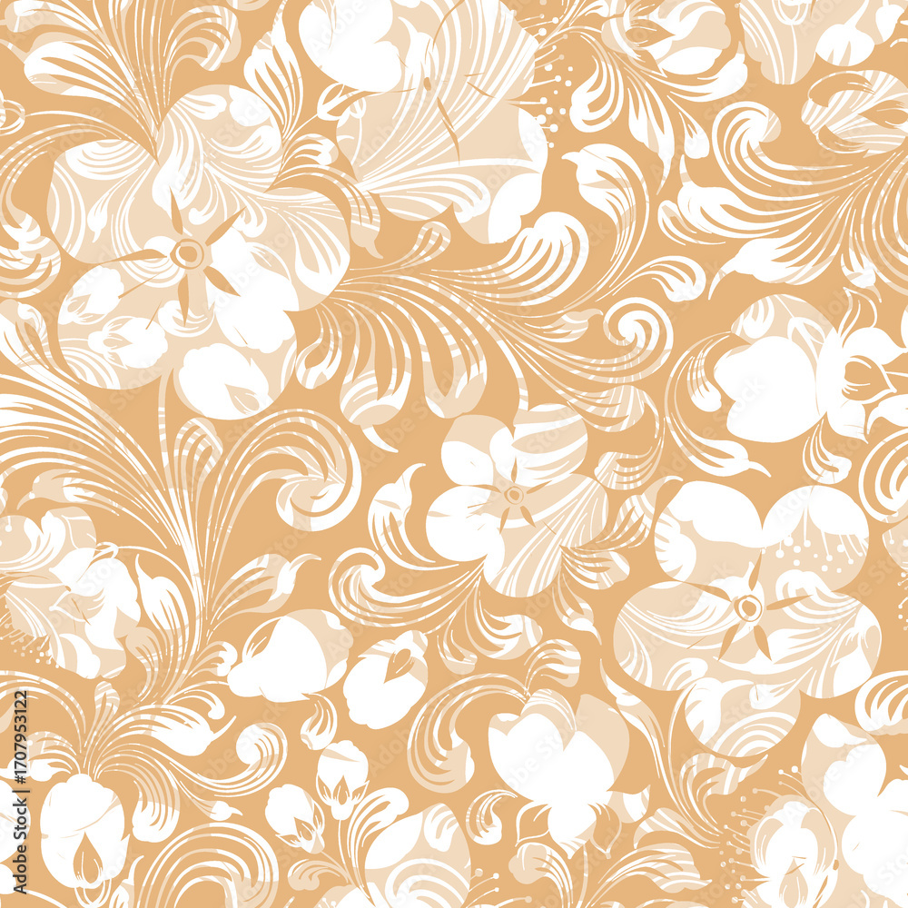 Obraz premium seamless floral pattern