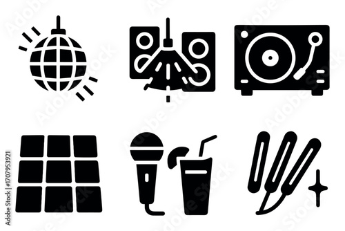 Disco Icon Set