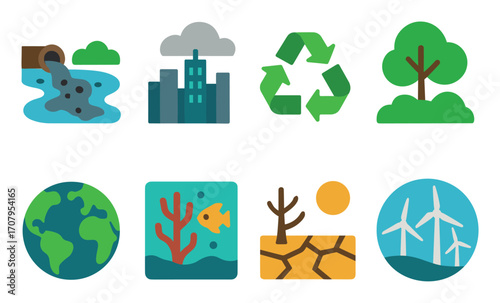 Environmental Impact Icons