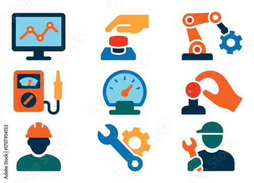 Tech Process Icons