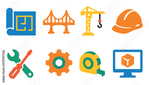 Engineering Icons Grid