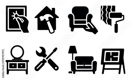 Modern Interior Icons