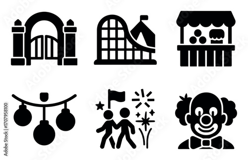 Amusement Park Icons