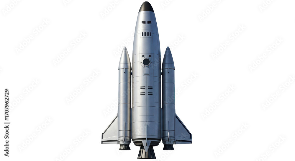 Obraz premium Isolated Space Shuttle