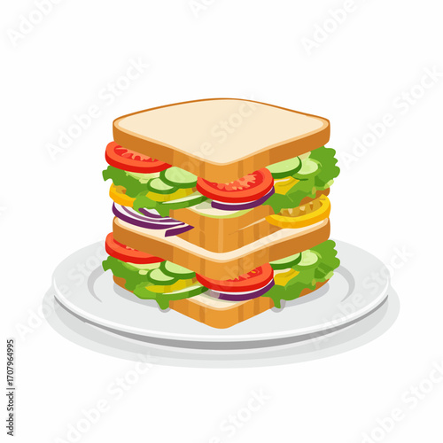 Veganes Sandwich