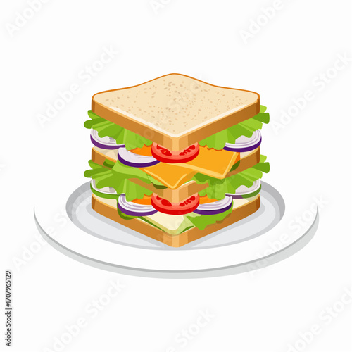 Veganes Sandwich