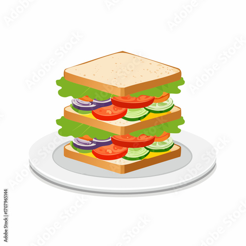 Veganes Sandwich