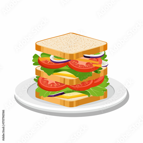 Veganes Sandwich