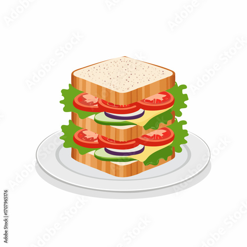 Veganes Sandwich