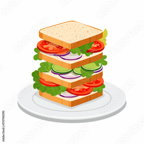 Veganes Sandwich