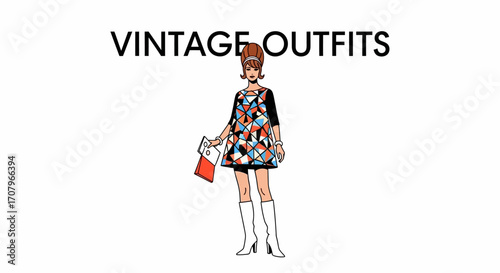 Explore the Timeless Charm of Vintage Outfits Discover Iconic Styles, Classic Dresses, Retro Fashion, and Elegant Clothing from Decades Past