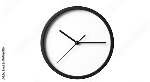 Free Download Isolated Wall Clock - GFXLoad