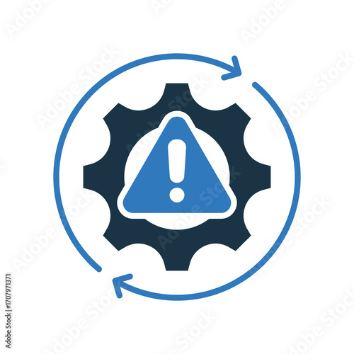 Incident Management mixed color icon