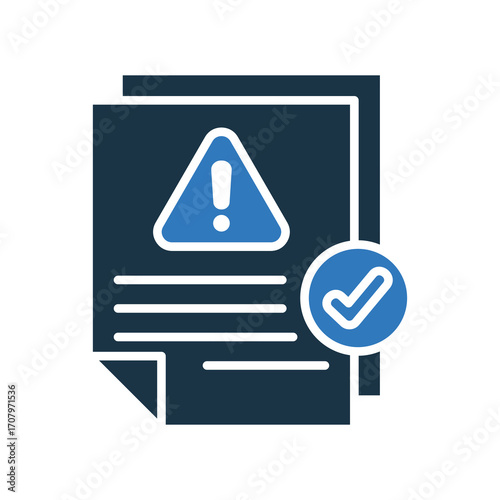 Report mixed color icon