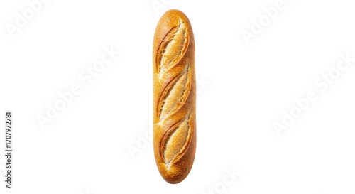 Photography Isolated Baguette Bread