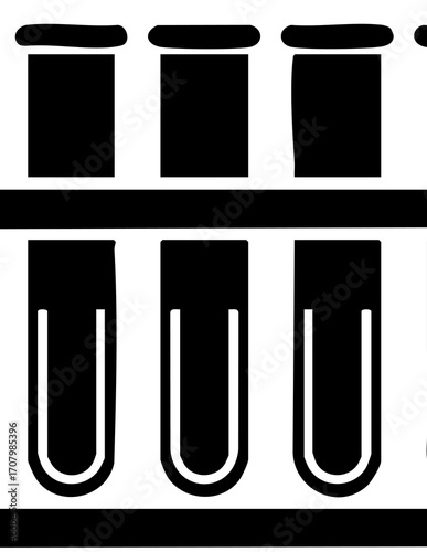 Laboratory Science Test Tubes Conducting Experiments and Chemical Analysis