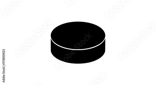 Simple hockey disk shape 
