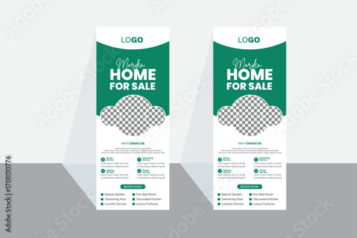 rofessional Realtor Rollup Banner | Property Sales Template