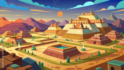 The Sacred City of Caral-Supe in Peru reveals a 5,000-year-old urban complex with pyramids and plazas, representing one of the oldest civilizations in the Americas under desert skies and Andean breeze