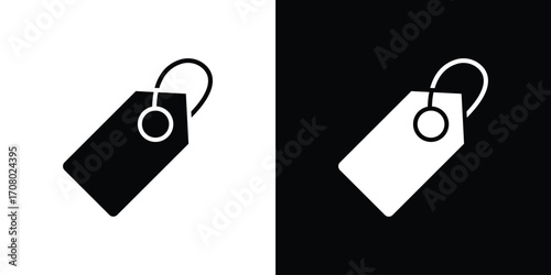 Tags icons. glyph vector icon. Vector illustration eps 10