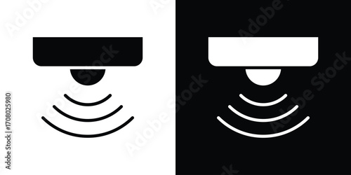 Sensor icons. glyph vector icon. Vector illustration eps 10