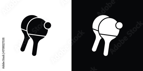 Ping pong icons. glyph vector icon. Vector illustration eps 10